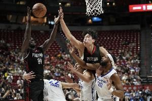 媒体人：比卢普斯赛后连续对杨瀚森说了好几遍“Good Job”