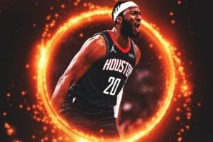 锋线蓝领！火箭官推晒图祝新援约什-奥科吉27岁生日快乐🎂