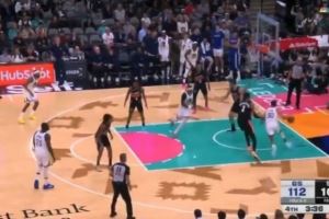 文班连续追防库里8秒不失位！美媒：他竟然能跟上 令人震惊😳